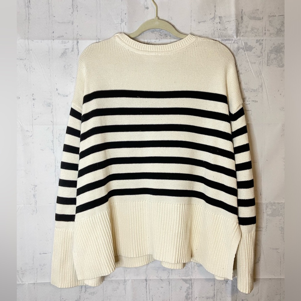 GAP Oversized Split Hem Mock Neck Sweater Size L - Picture 5 of 5